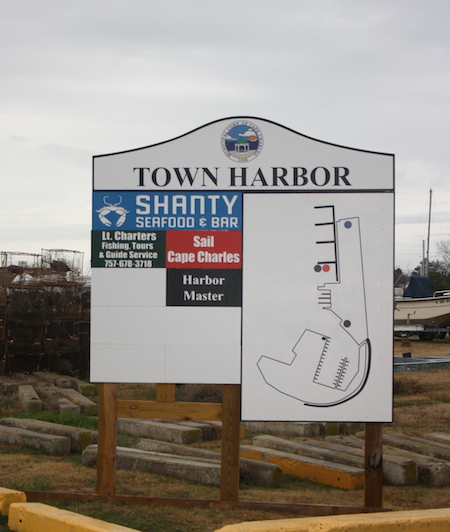. . . but the new 20-page ordinance goes a lot further, including restricting the Town's own new Harbor advertising.